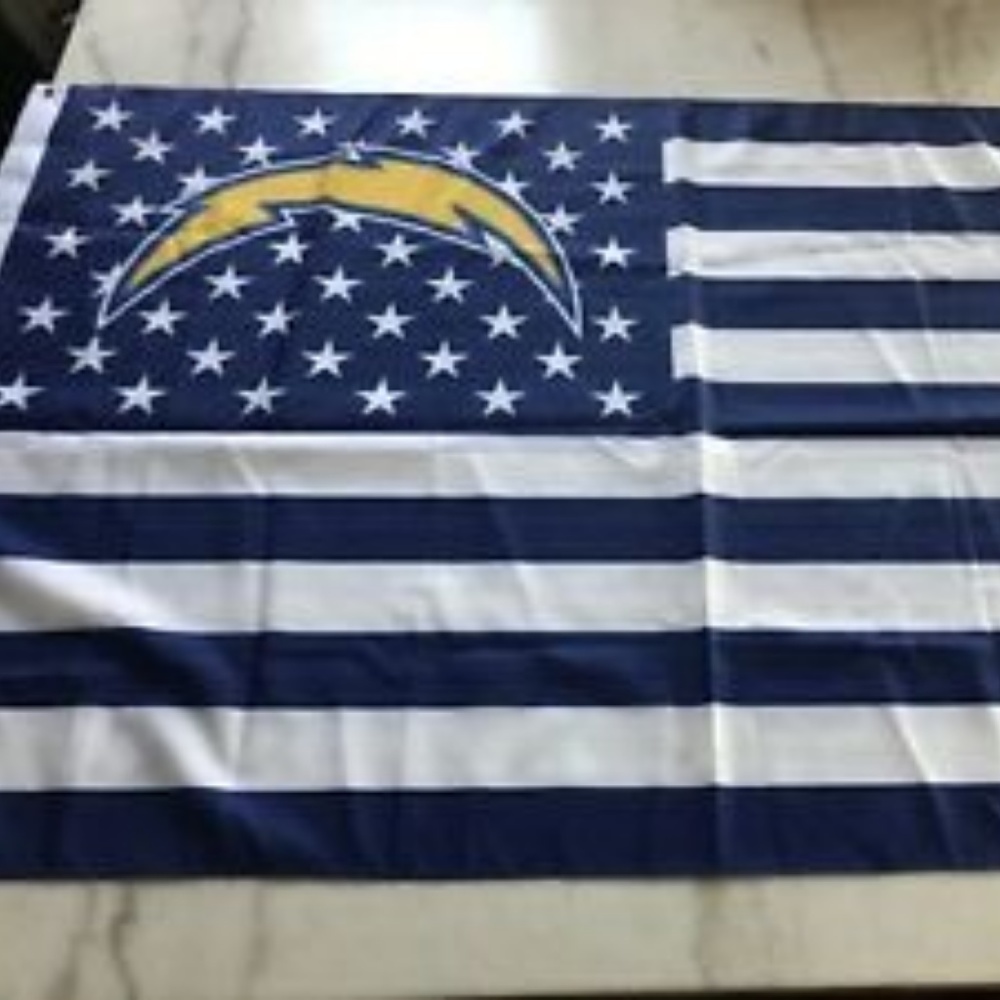Los Angeles Chargers American 3x5 Foot Flag